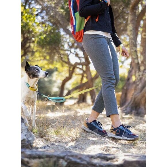 Title nine she leads pants pull-on space-dyed' Ponte knit blue XS new - Picture 3 of 12